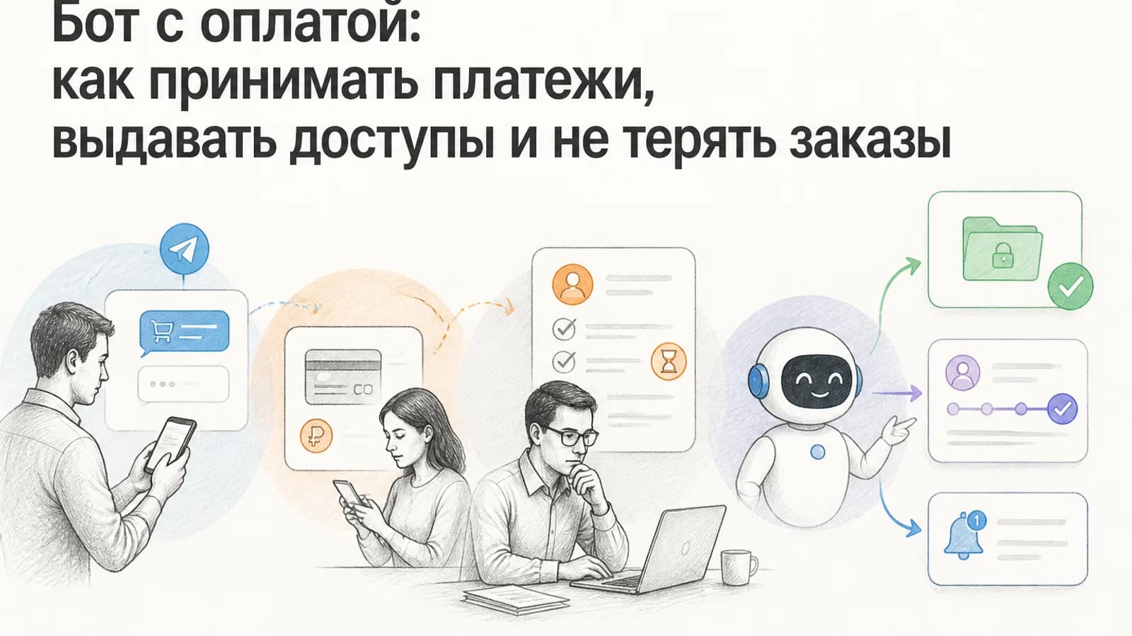 Бот с оплатой: как принимать платежи в мессенджере и не терять заказы