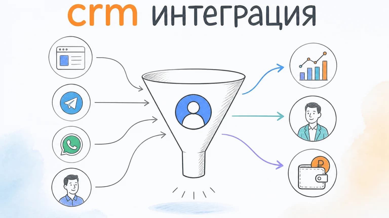 CRM-интеграция: как внедрить без хаоса и лишних затрат
