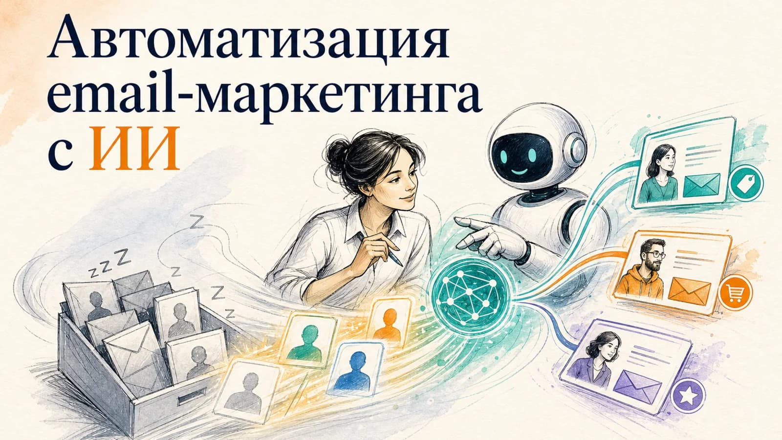 Автоматизация email-маркетинга с ИИ: персонализация и реактивация базы