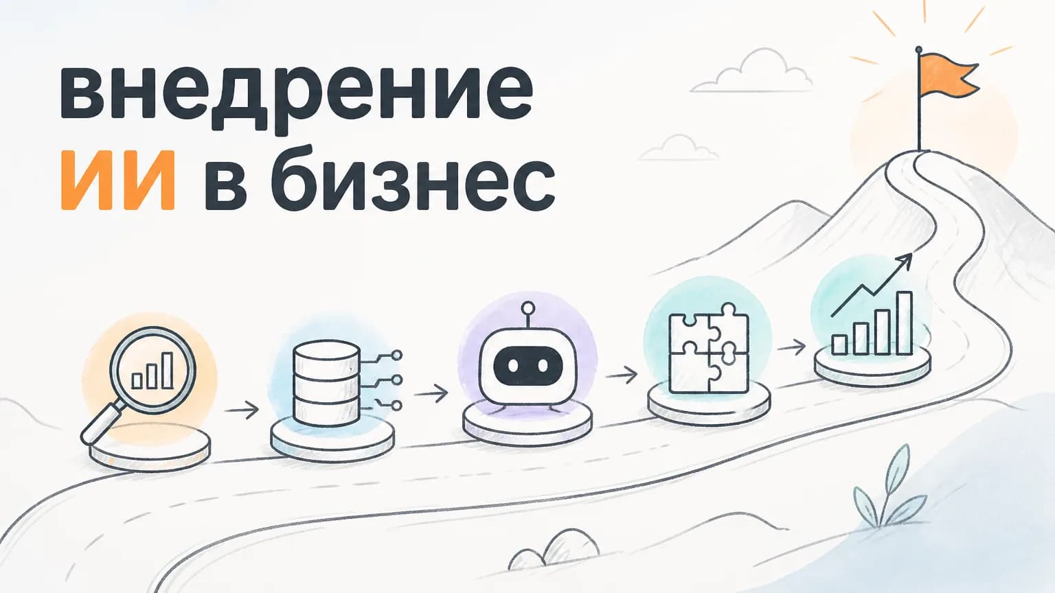 Внедрение ИИ в бизнес: как внедрить без хаоса и лишних затрат